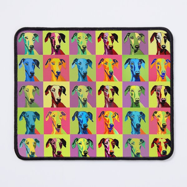Item preview, Greyhound Galgo Dog Pattern - Pop Art Style designed and sold by GutySign.