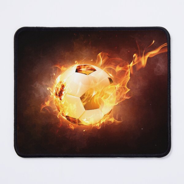 Item preview, Flaming Soccer Ball Design designed and sold by Rell1970.