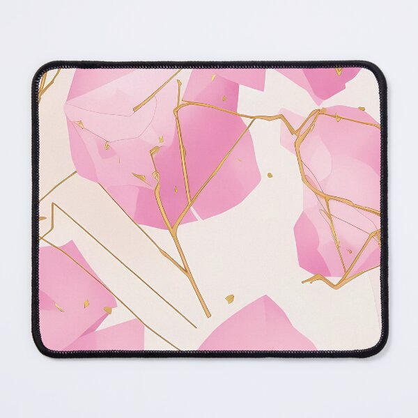 Item preview, Rose Quartz with gold veins designed and sold by TrickstersTrove.
