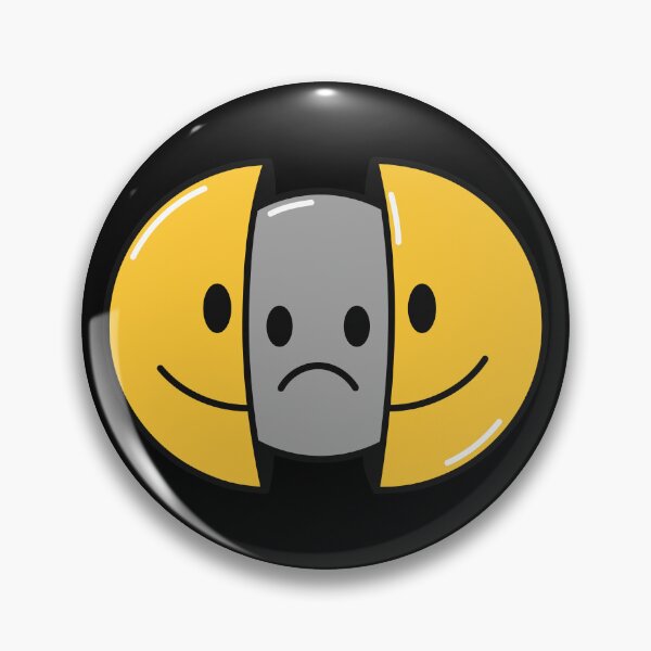 Item preview, Smiley - Happy and Sad designed and sold by Alli Well.
