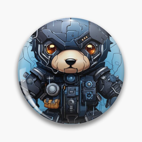 Item preview, Steelhearted Teddy Bear designed and sold by FFables8.