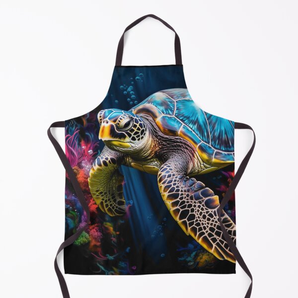 Item preview, Colorful turtle designed and sold by BloodRubyz.