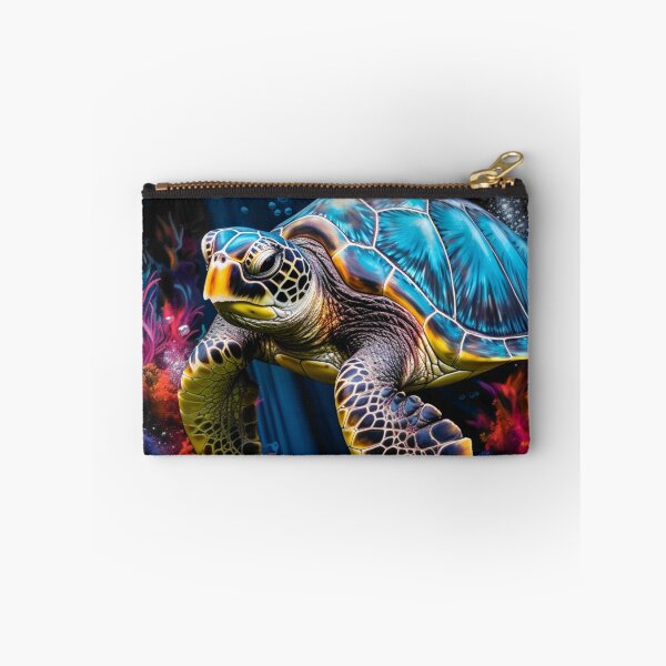 Item preview, Colorful turtle designed and sold by BloodRubyz.