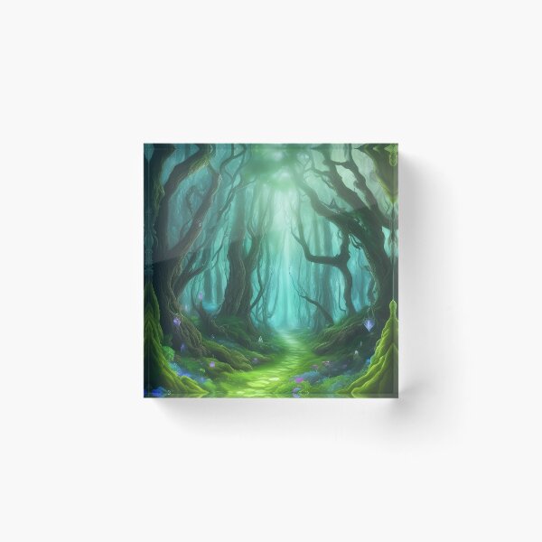 Item preview, Ethereal Forest Scene designed and sold by TrickstersTrove.