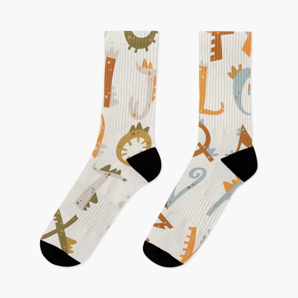 Item preview, seamless pattern with letters, vector seamless pattern with letters dinosaurs designed and sold by SabinArt.