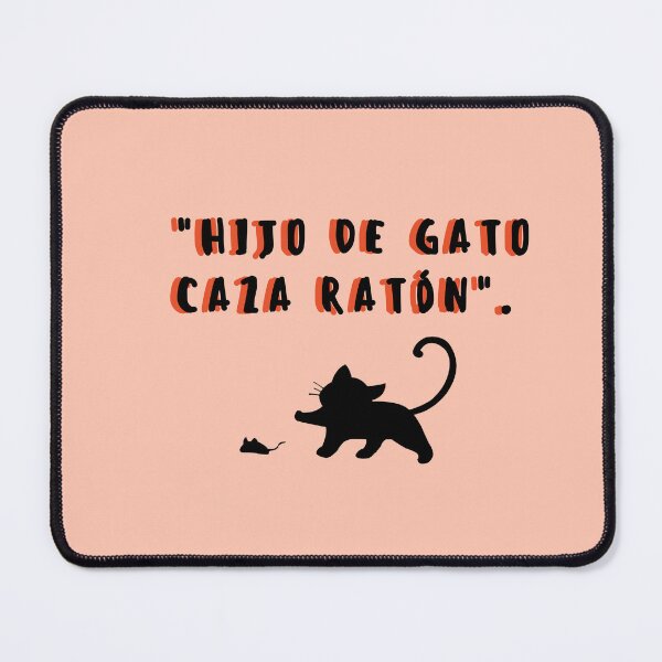 Item preview, Hijo de gato caza raton designed and sold by ElPerezosoCo.