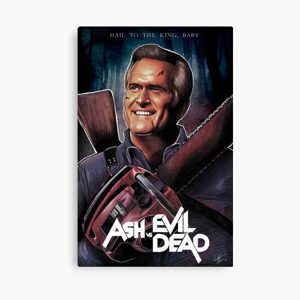Ash vs Evil Dead Fanart Canvas Print