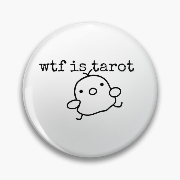 Item preview, wtf is tarot t-shirts Black and white sarcastic Quote meme  designed and sold by Mindlimes.