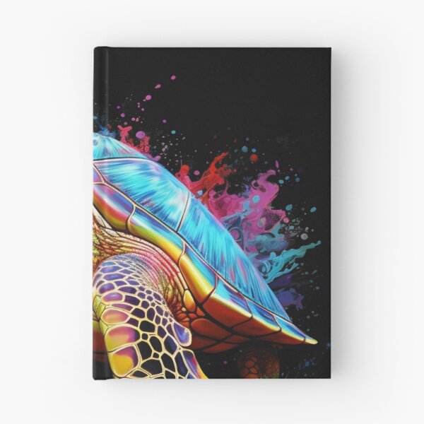 Item preview, Colorful turtle designed and sold by BloodRubyz.