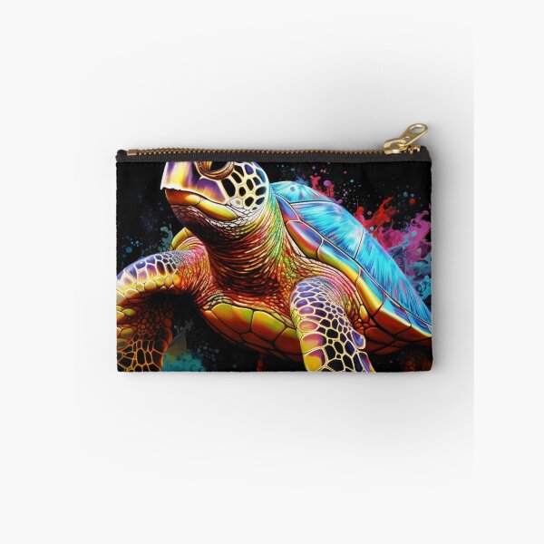 Item preview, Colorful turtle designed and sold by BloodRubyz.