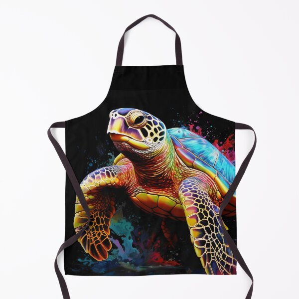 Item preview, Colorful turtle designed and sold by BloodRubyz.