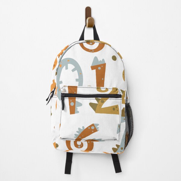 Item preview, set of numbers, vector seamless pattern with numbers dinosaurs designed and sold by SabinArt.