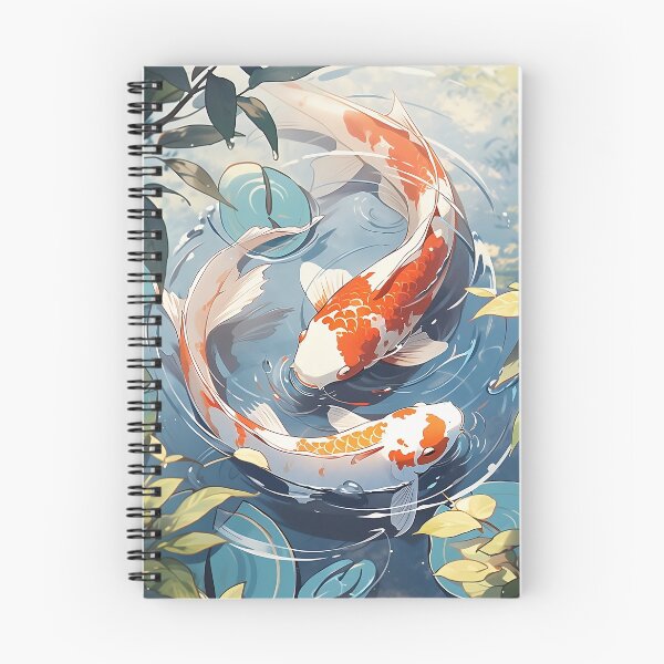 Item preview, Koi fish in anime cartoon style designed and sold by Petschar.