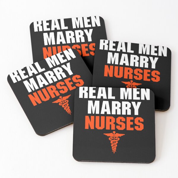 Item preview, Real Man Marry Nurses designed and sold by gandyamerkiv.