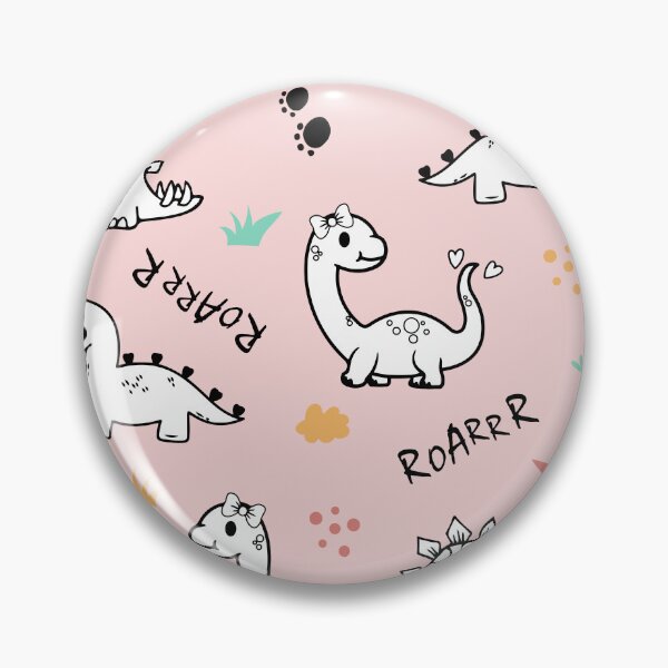 Item preview, seamless pattern with dino, roar designed and sold by SabinArt.