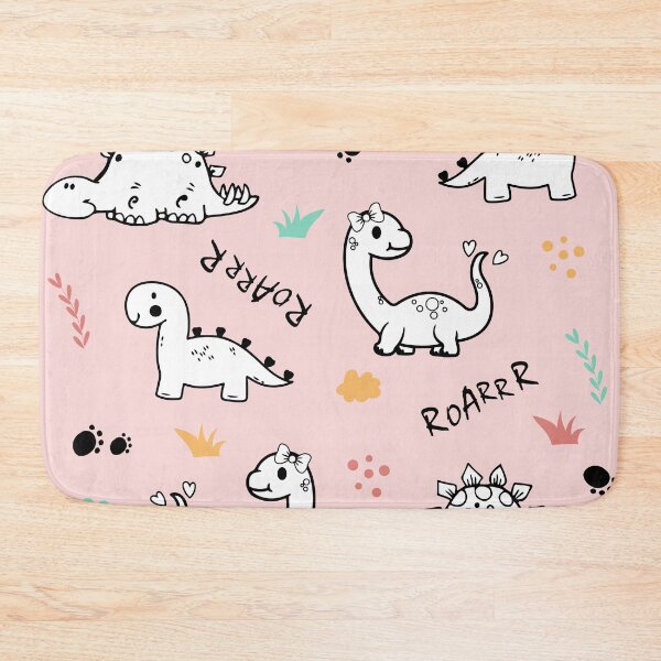 Item preview, seamless pattern with dino, roar designed and sold by SabinArt.