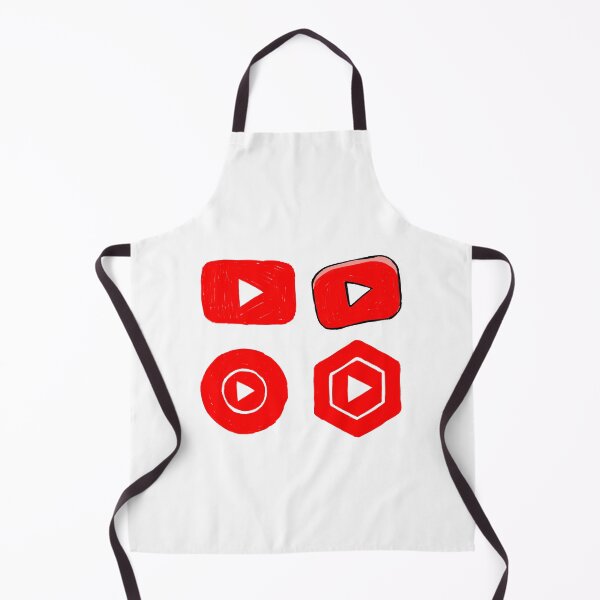 Artikelvorschau, Icon Bleistiftzeichnung YouTube, YouTube Kids, YouTube Studio, YouTube Music 4x Sticker Pack entworfen und verkauft von KennyLucky.
