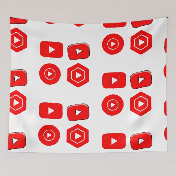 Item preview, Icon pencil drawing YouTube, YouTube kids, YouTube studio, YouTube music 4x sticker pack designed and sold by KennyLucky.