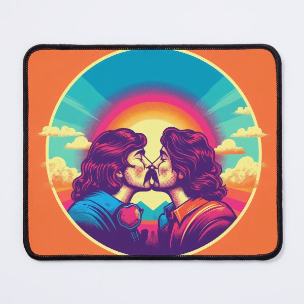 Item preview, Pride Month - LGBTIQ+ - Human Self Esteem - Two men in love designed and sold by Pixelboys.