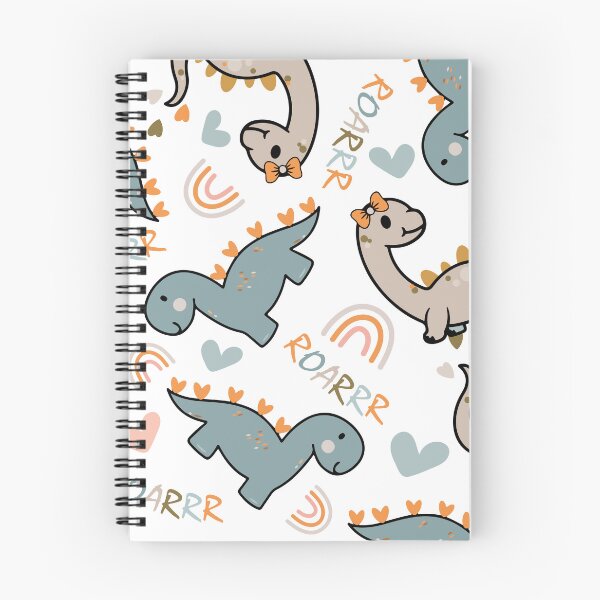 Item preview, seamless pattern with animals, seamless pattern with cute dinosaurs designed and sold by SabinArt.