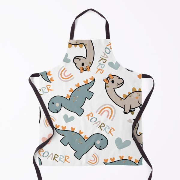 Item preview, seamless pattern with animals, seamless pattern with cute dinosaurs designed and sold by SabinArt.