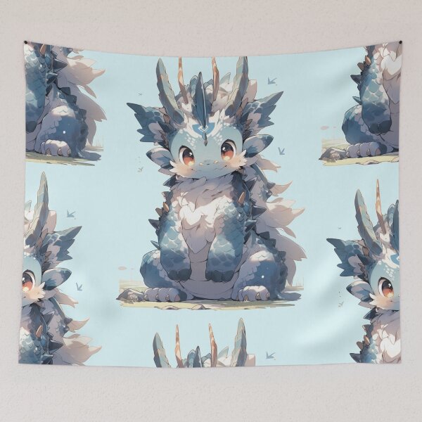 Item preview, Arctic Dragon - Cute! designed and sold by HydraDreams.