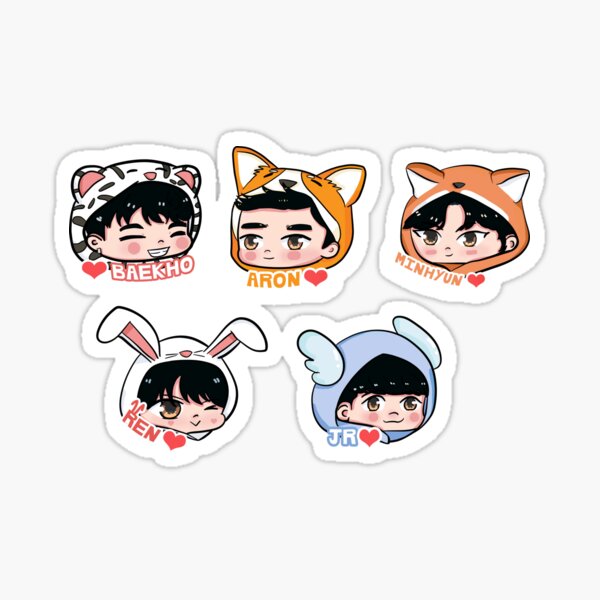 Nuest Stickers | Redbubble