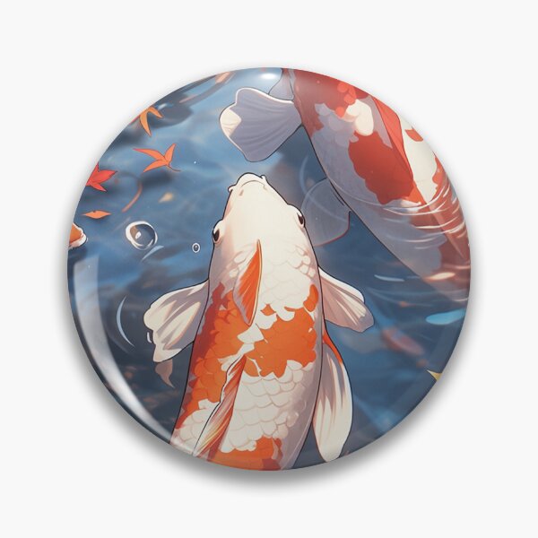 Item preview, Koi Fish family in anime cartoon style designed and sold by Petschar.