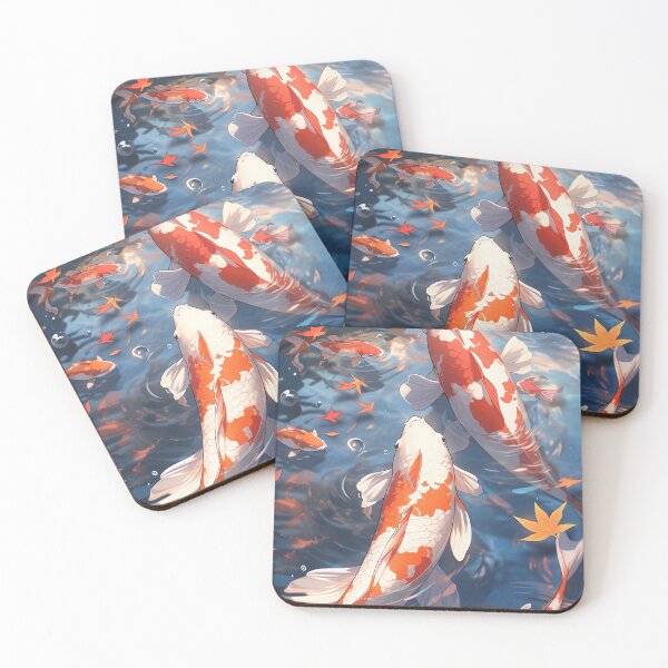 Item preview, Koi Fish family in anime cartoon style designed and sold by Petschar.