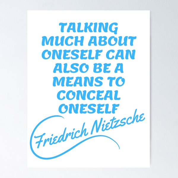 Item preview, Friedrich Nietzsche Quotes - Conceal designed and sold by Writer Quotes.