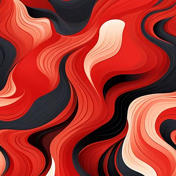 Artwork thumbnail, Red Pattern by KateAndersonLTD