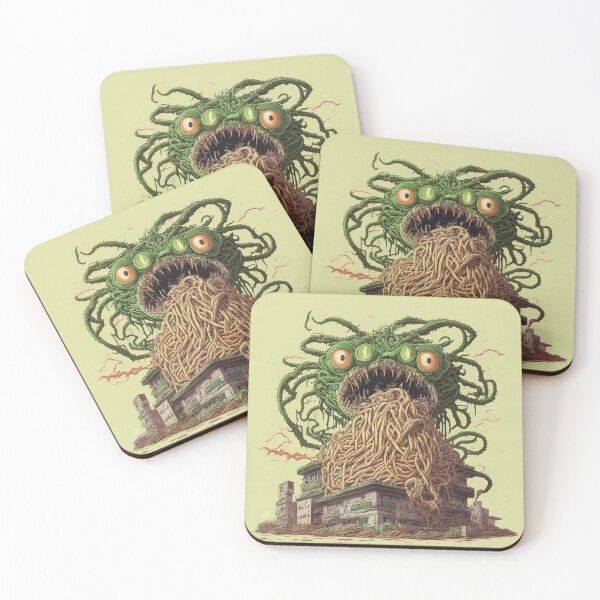 Item preview, Aliens Eat Noodle designed and sold by HooperBenny.