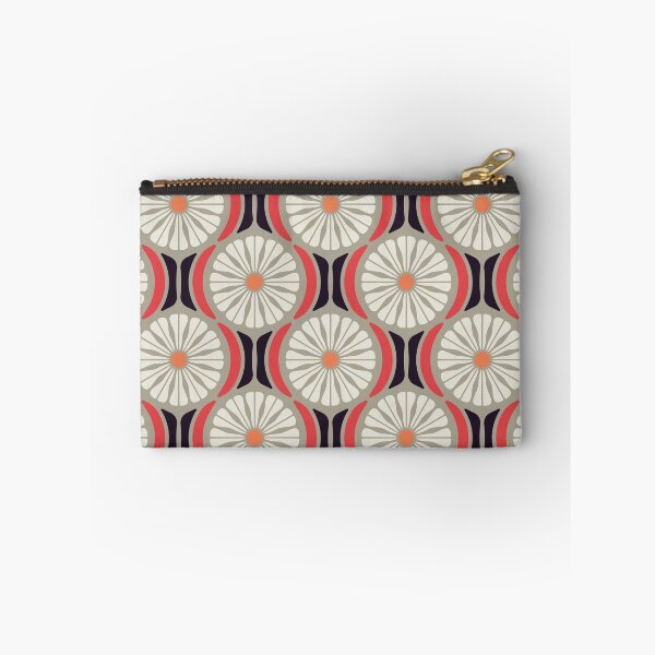 Item preview, KF 0055 F - Retro Vintage Daisy Flower Minimalist 70s Modern Geometric Floral Pattern designed and sold by KhakiFinch.