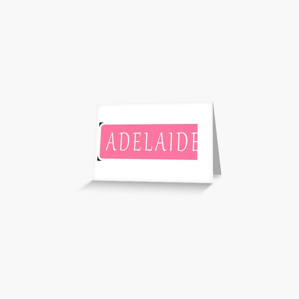 Item preview, Adelaide Girls Name designed and sold by Jeallan Designs.