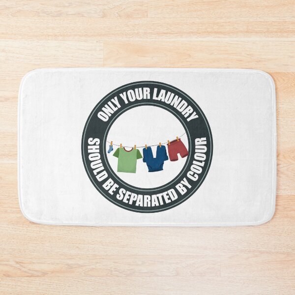 Item preview, Only your laundry  should be separated by colour - Circle designed and sold by MAD Product and design.