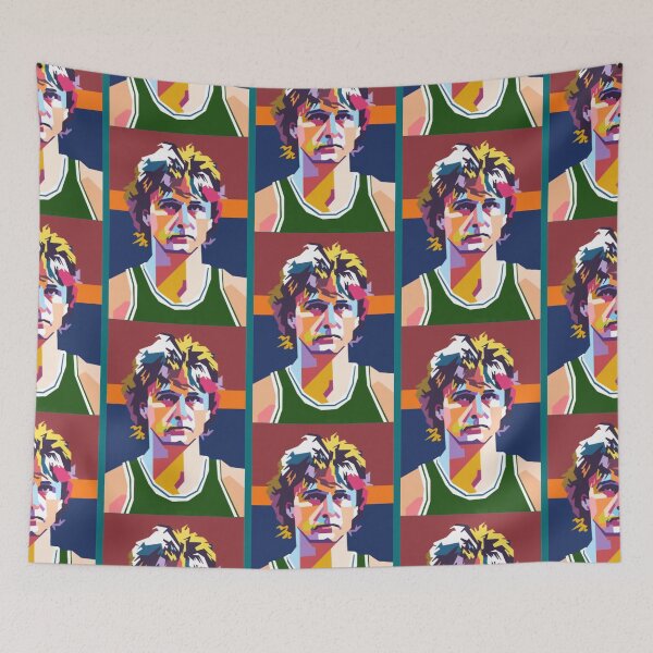 Item preview, Larry Bird Larry Bird colorful pop art  designed and sold by Adityayayrne.