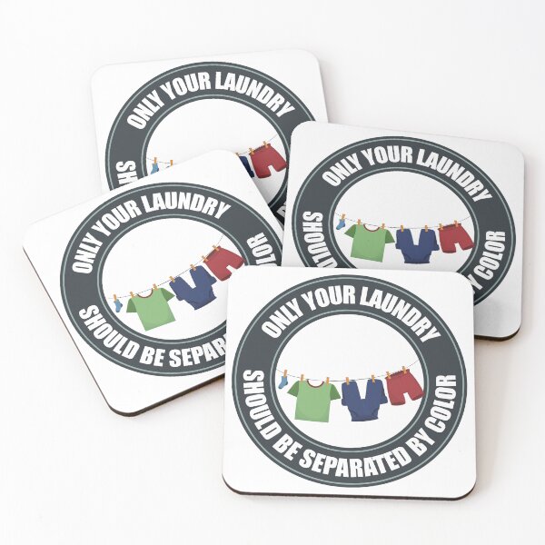 Item preview, Only your laundry  should be separated by color - Circle designed and sold by MAD Product and design.
