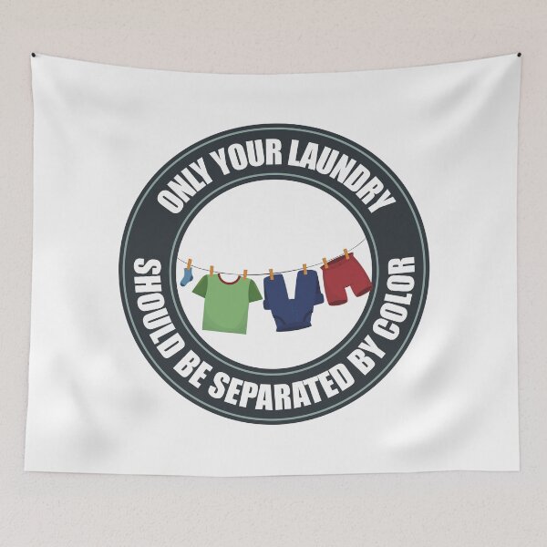 Item preview, Only your laundry  should be separated by color - Circle designed and sold by MAD Product and design.