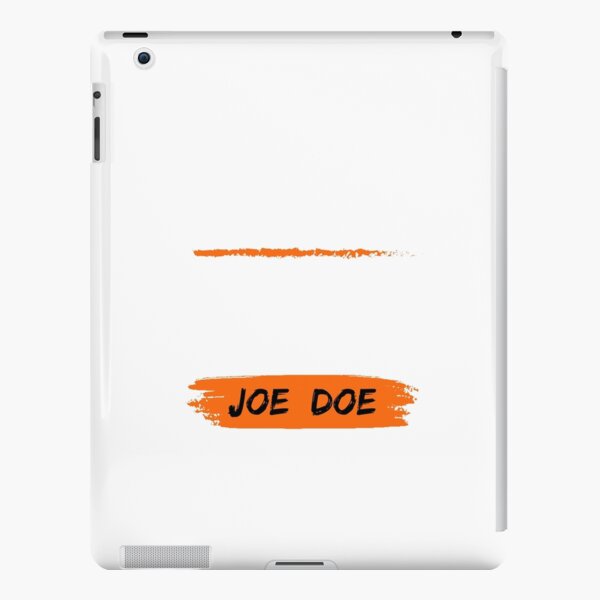 john doe fanart iPad Case & Skin for Sale by animemarko