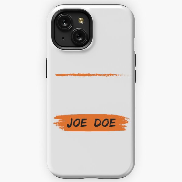 john doe horror smile | iPhone Case