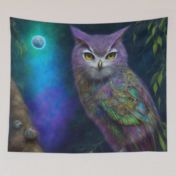 Item preview, Astral owl designed and sold by VolumeEight.