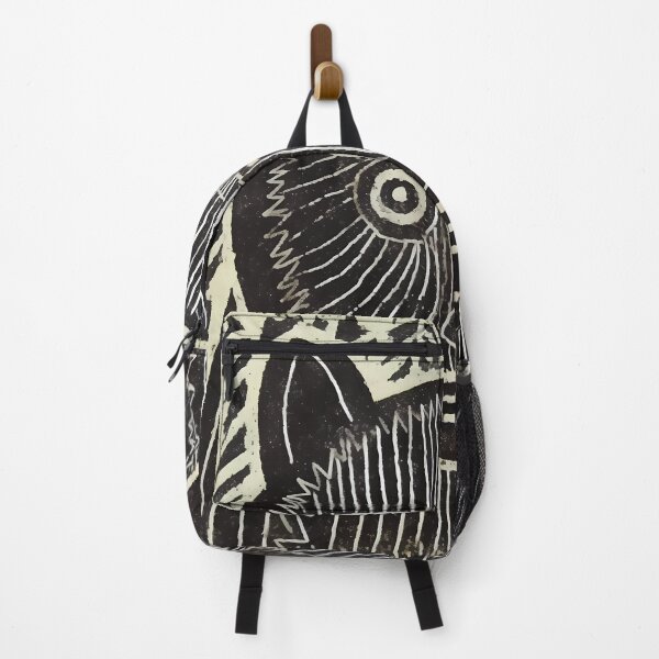 Item preview, woodcut-inspired bear animal design prehistory artwork designed and sold by TommyRoad.