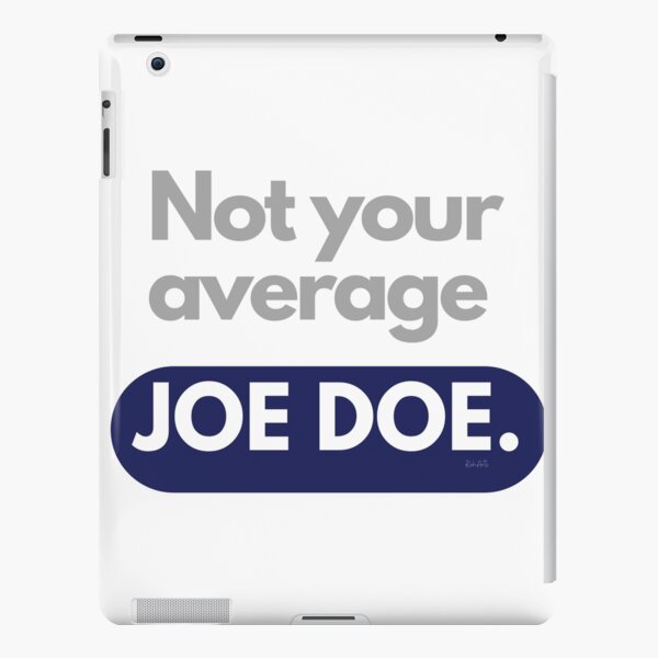 john doe fanart iPad Case & Skin for Sale by animemarko