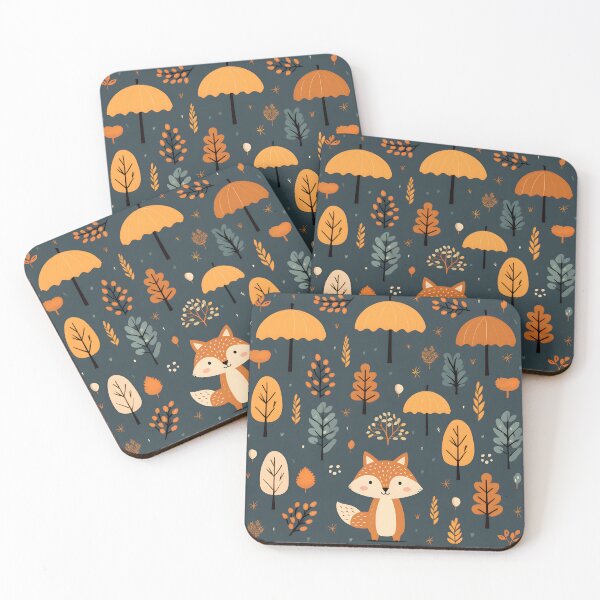 Item preview, Fox Evening Autumn designed and sold by StudioThink.