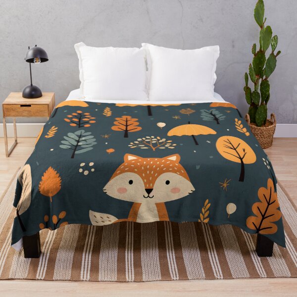 Item preview, Fox Evening Autumn designed and sold by StudioThink.