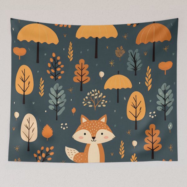 Item preview, Fox Evening Autumn designed and sold by StudioThink.
