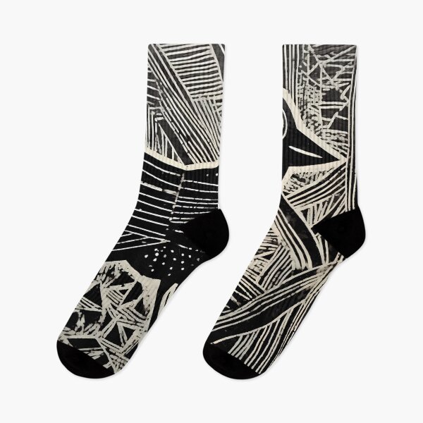 Item preview, woodcut-inspired bird animal design prehistory artwork designed and sold by TommyRoad.