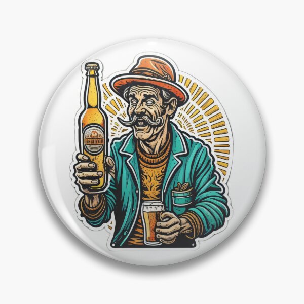 Artikelvorschau, Retro drunk old man with his beer man10 entworfen und verkauft von SpecialForceART.