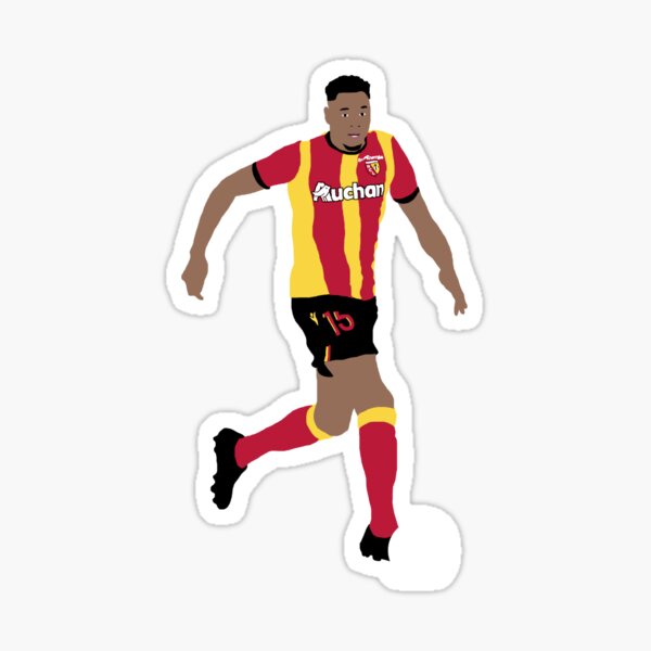 Autocollant RC Lens - Sticker Football - Club Français - Multicolore