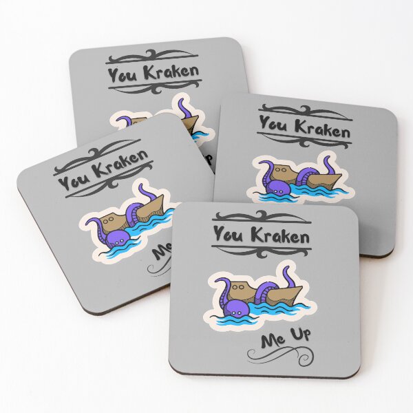 Item preview, You Kraken Me Up (2) designed and sold by MadTeaDesign.